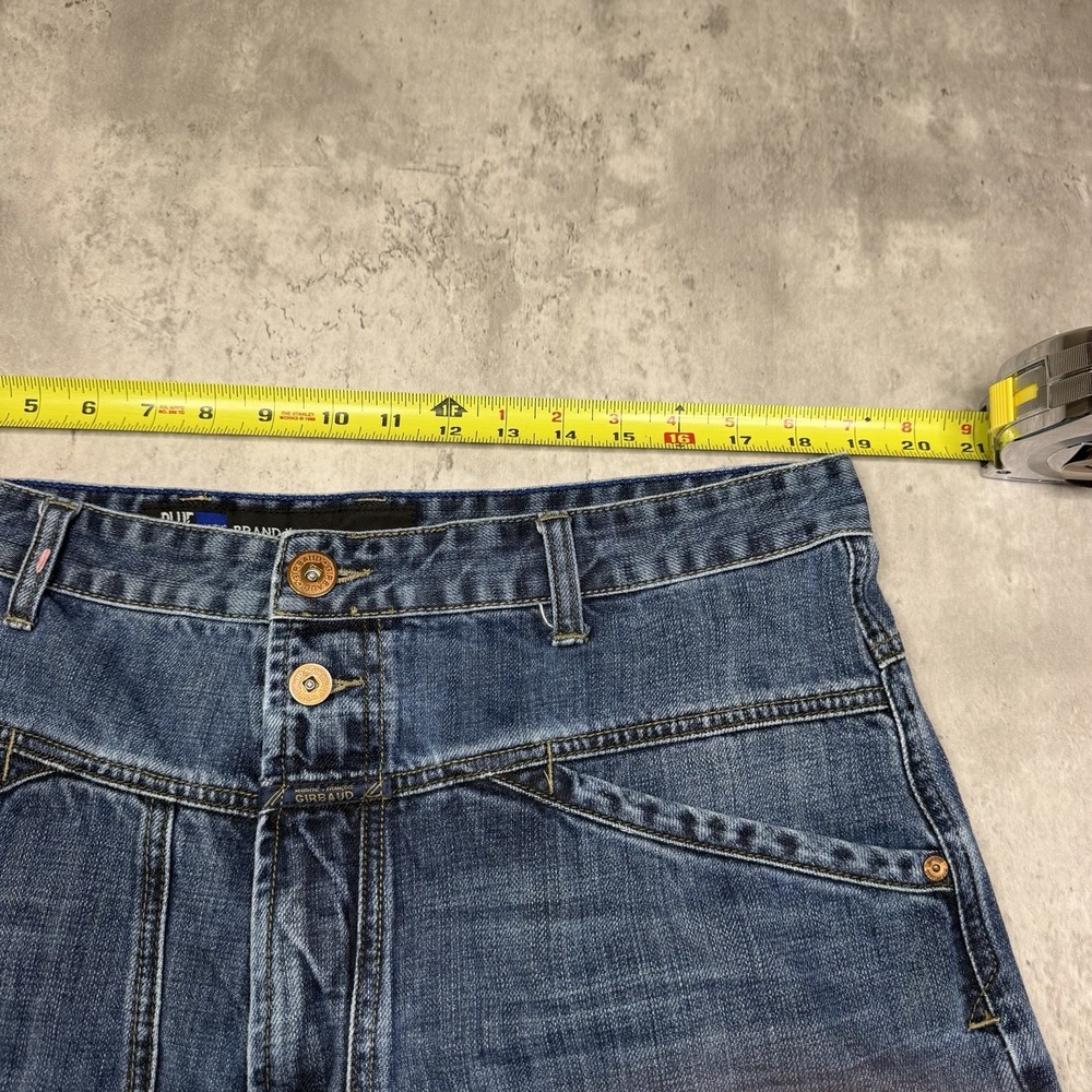 Vintage Marithe Francois Girbaud Mens Jeans 38x30 Blue Denim Baggy 90s Y2K - Picture 5 of 11